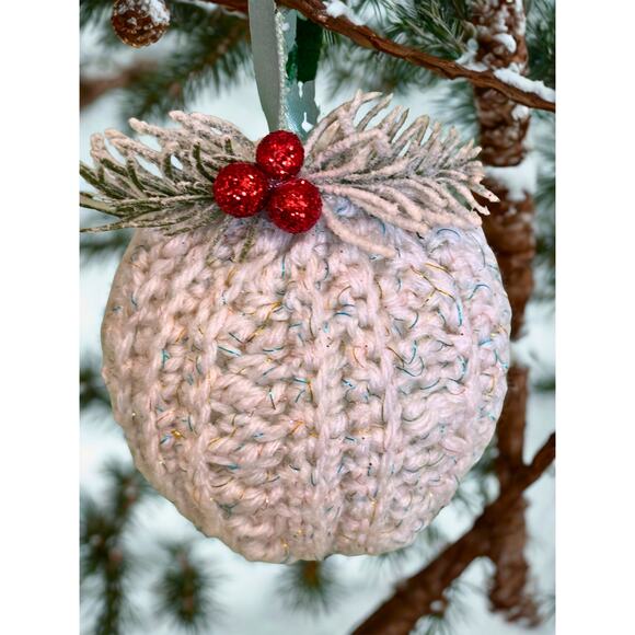 handmade Other - Handmade Crocheted Christmas Ornament Christmas Bauble